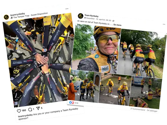 Brug Team Rynkeby i jeres egen kommunikation