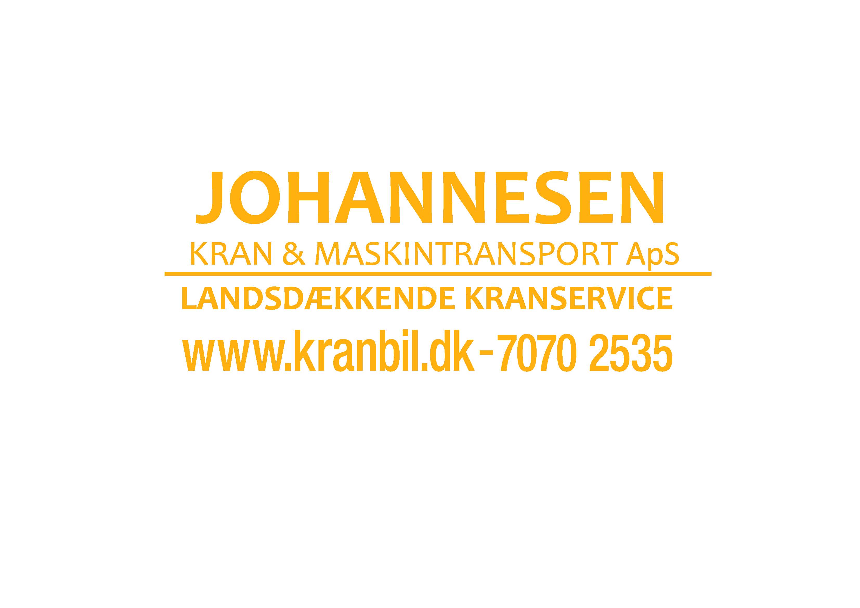 Johannesen Kran & Maskintransport ApS