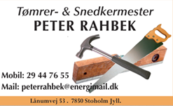 Tømrer- & Snedkermester Peter Rahbek